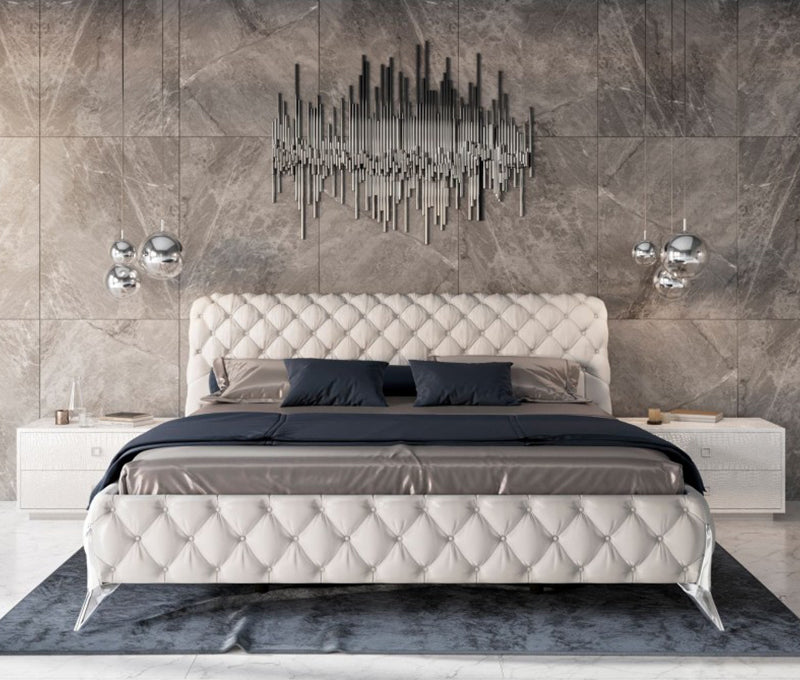 VG - LEGEND MODERN WHITE BED