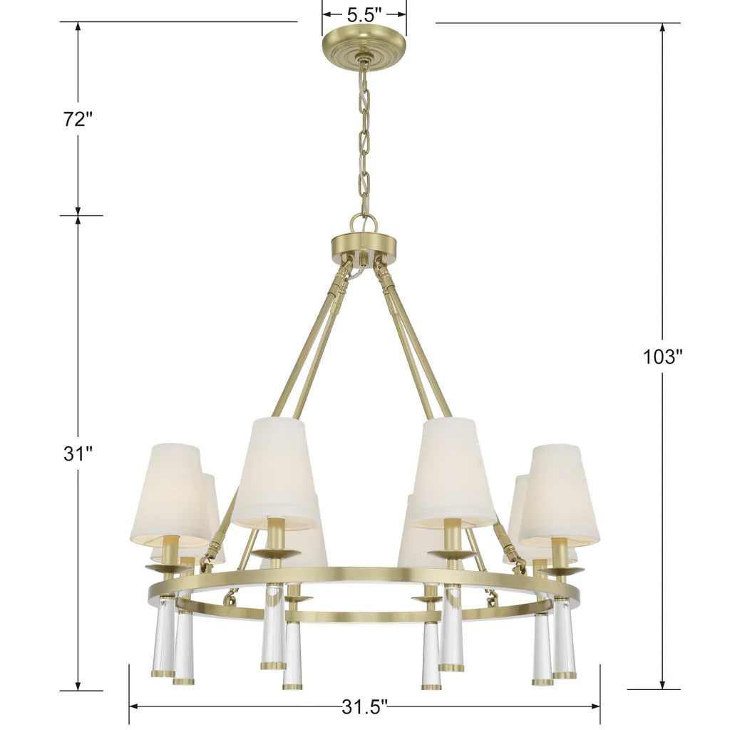 CW  - BAXTER CHANDELIER