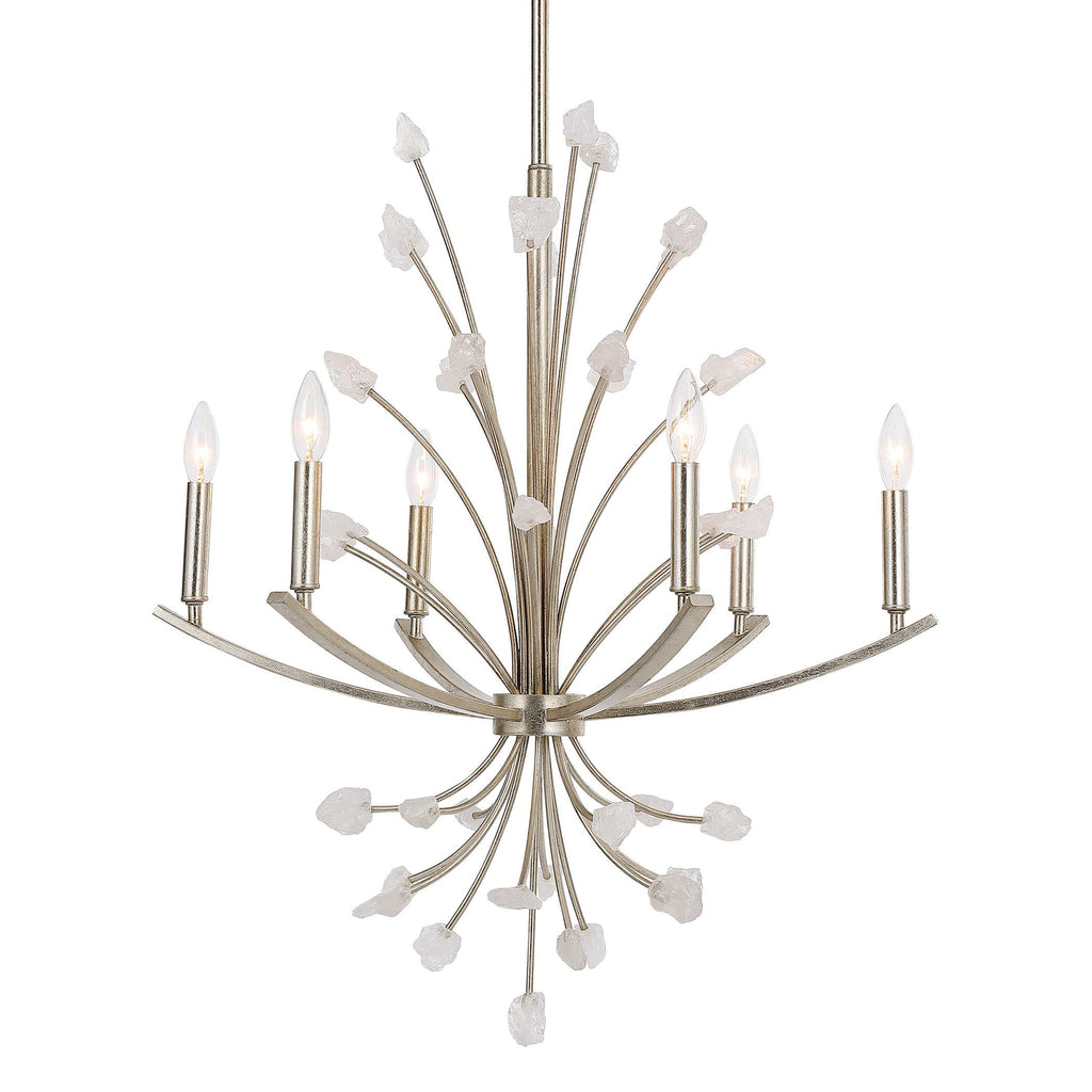 UT- JULIETTE 6 LT CHANDELIER