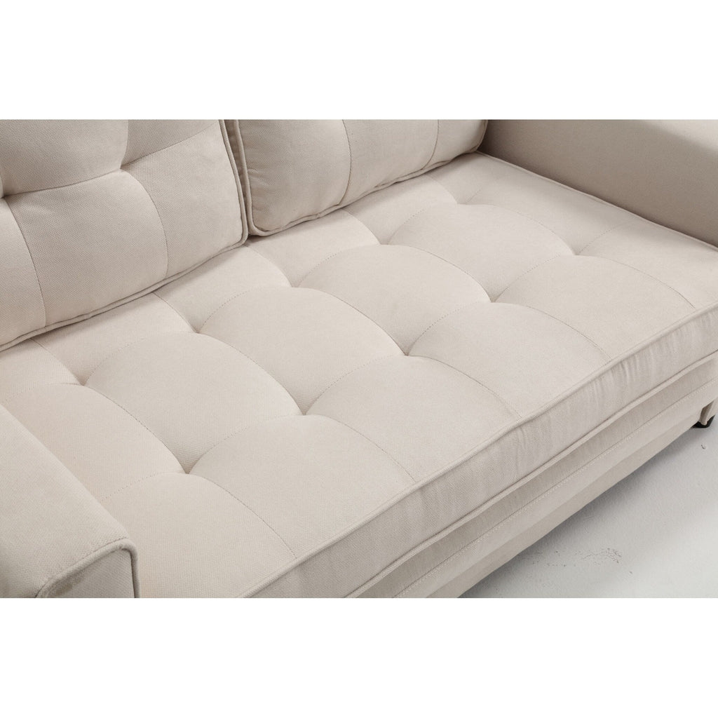 3 Fold Convertible Futon Couch Sleeper Sofa Bed