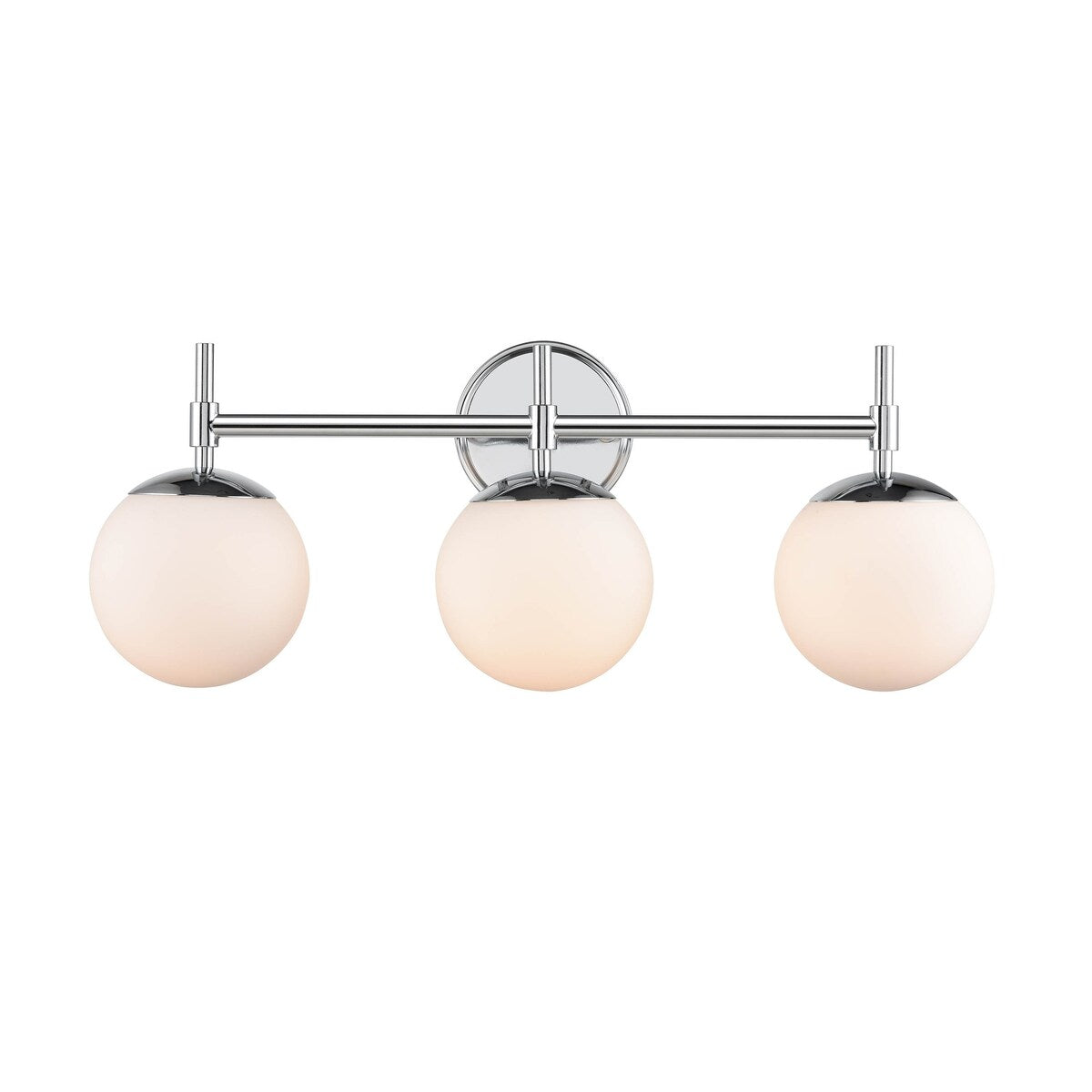929 Lighting 3 Light Bathroom Vanity Fixture in Multiple Finishes with Opal Glass Shades