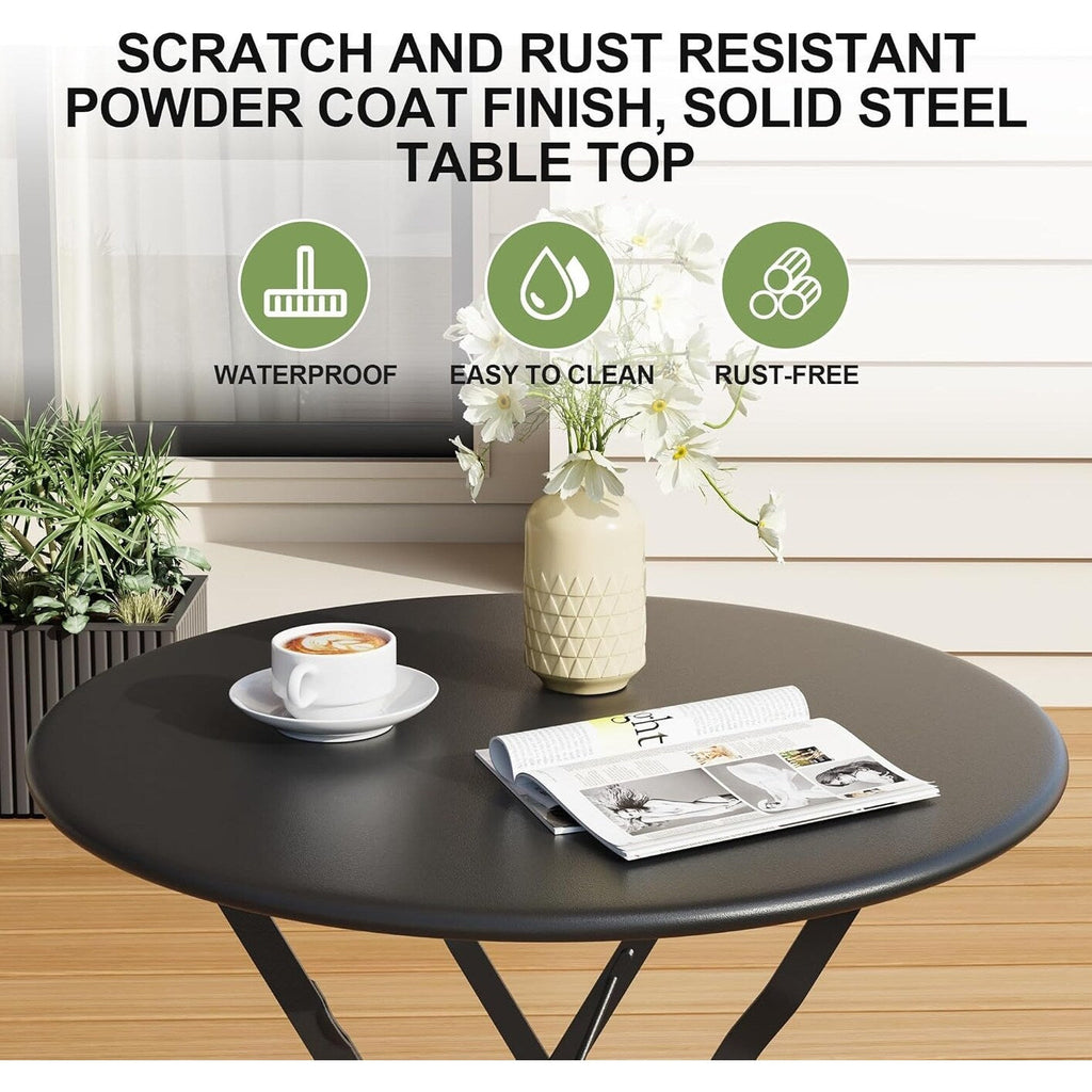 3 Pieces Patio Bistro Sets