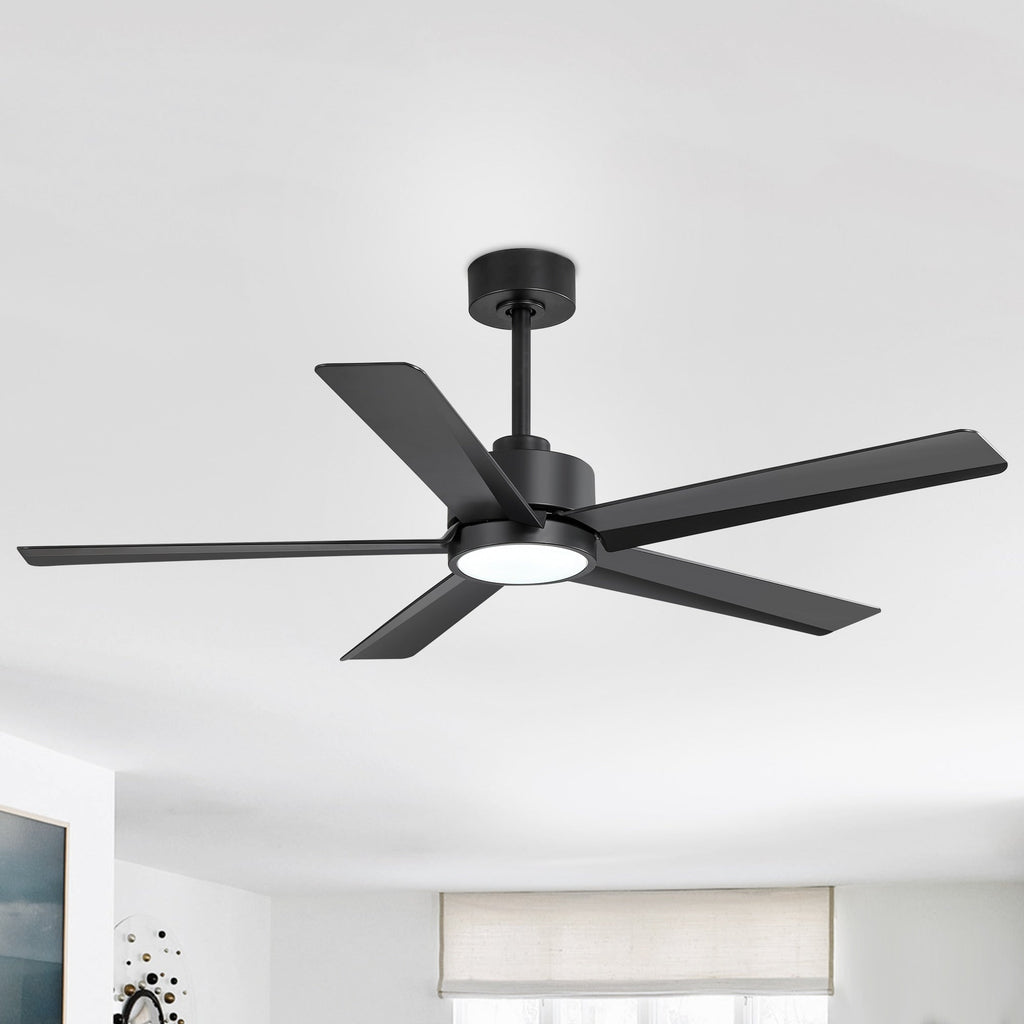 Breezary 65/52/42 5-Blade LED Ceiling Fan with Light Kit and Remote