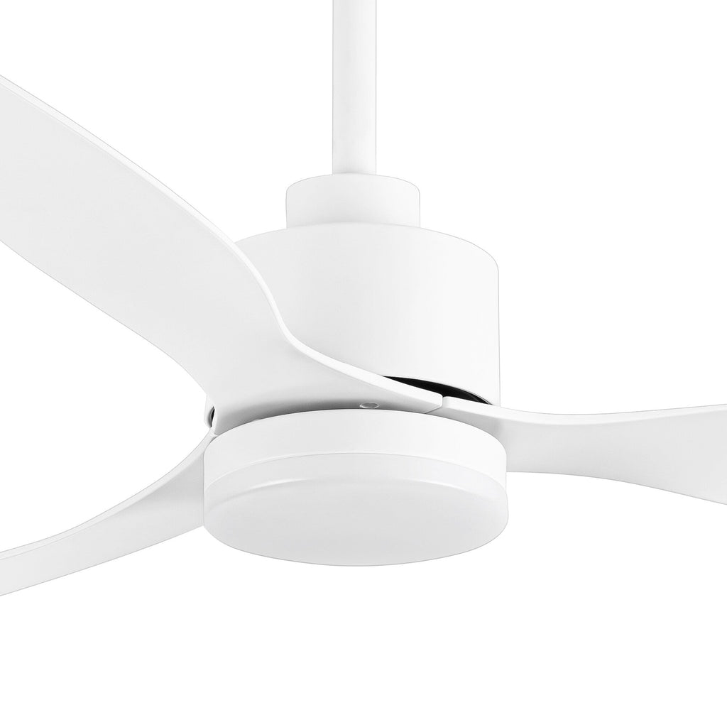 52 Inch LED Ceiling Fan with Lights Remote(3-Blade)
