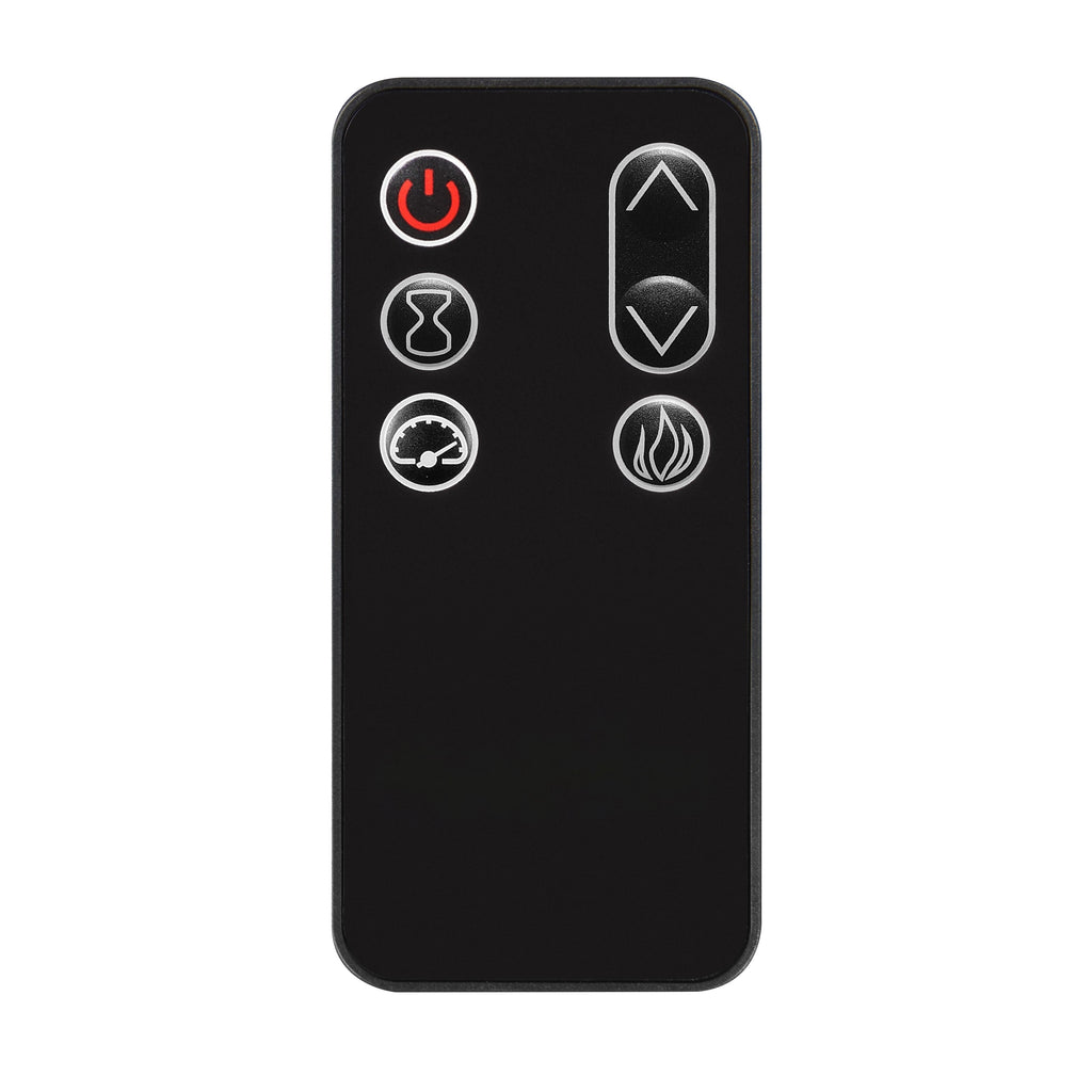 52 Shiplap Wall Mantel with 3D Fireplace Insert