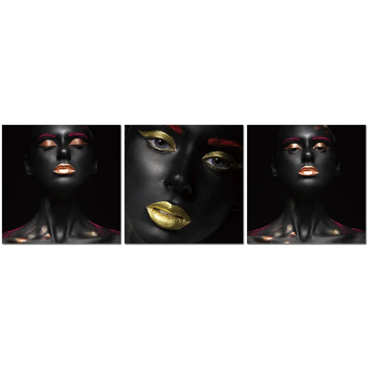 BL - METALLIC MAKEUP PAINTING