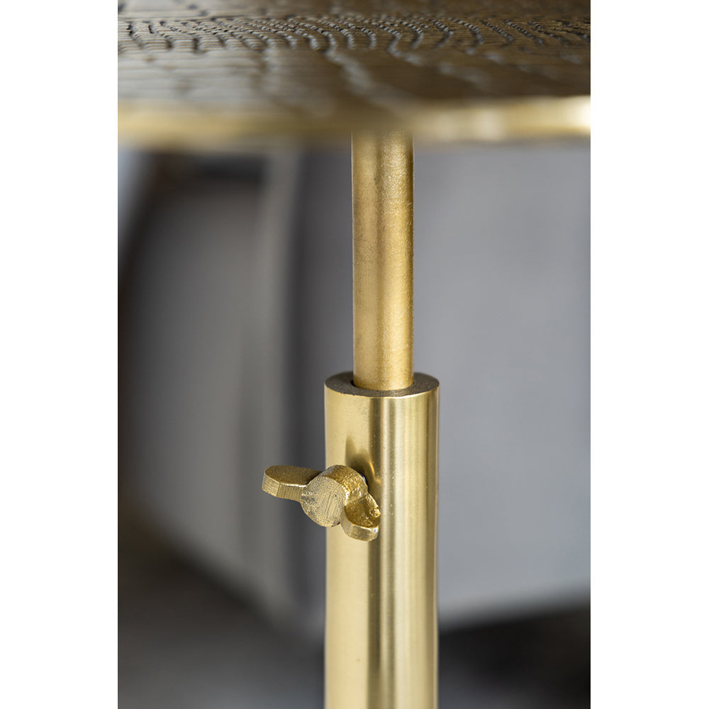 AB - ALUMINUM ACCENT TABLE