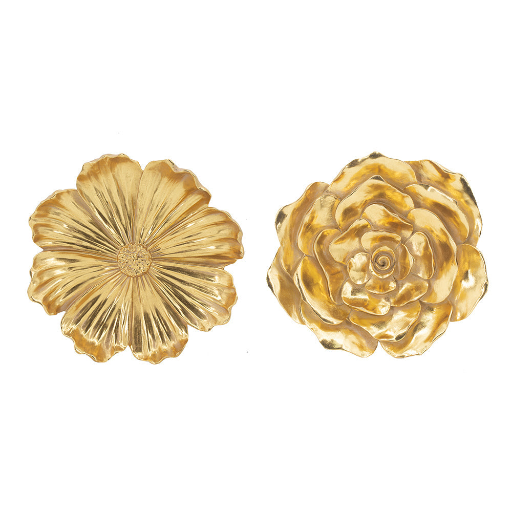 AB-Gold Rose Hanging Wall Accents
