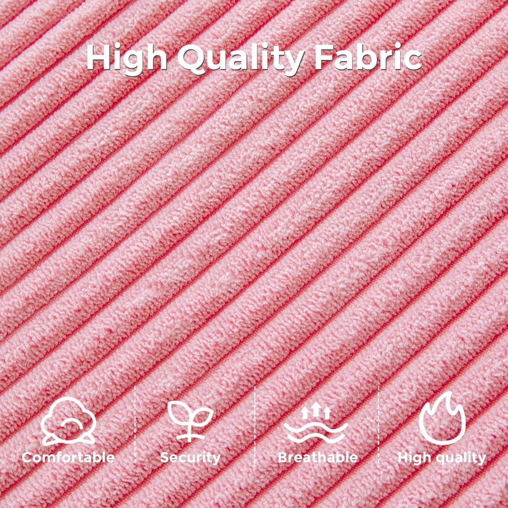 8 Corduroy Folding Couch Sofa Bed,Single