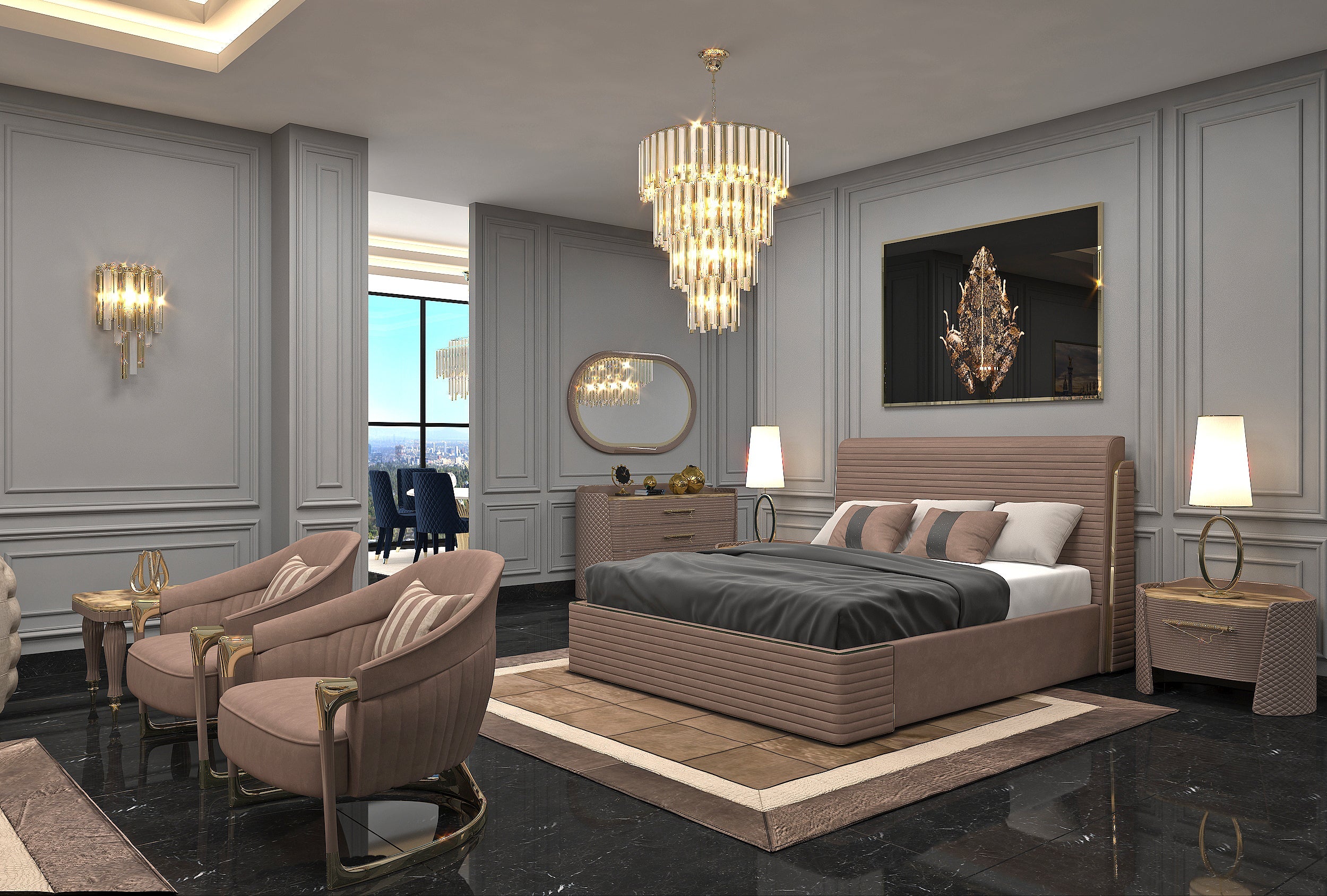 ZB - MARAKESH KING BED