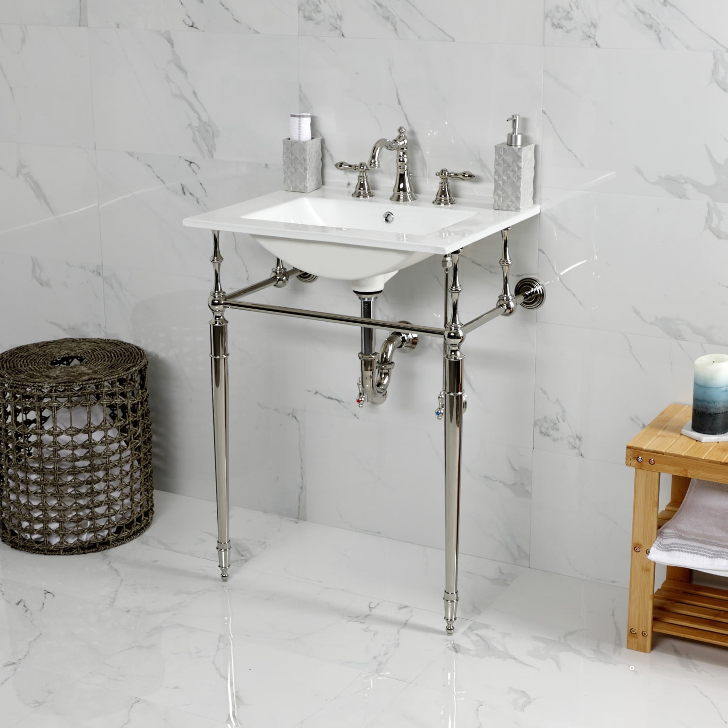 American Classic Widespread Bathroom Faucet