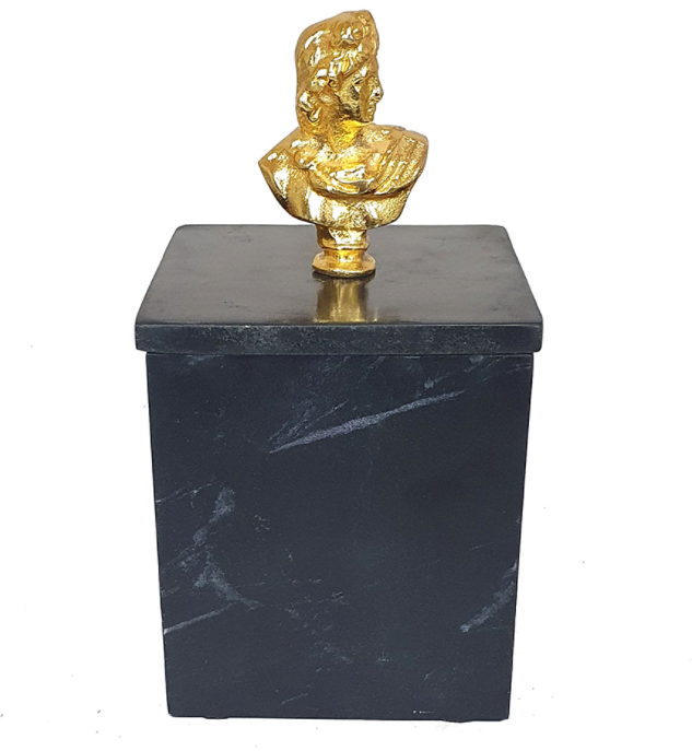AB - BLACK MARBLE BOX