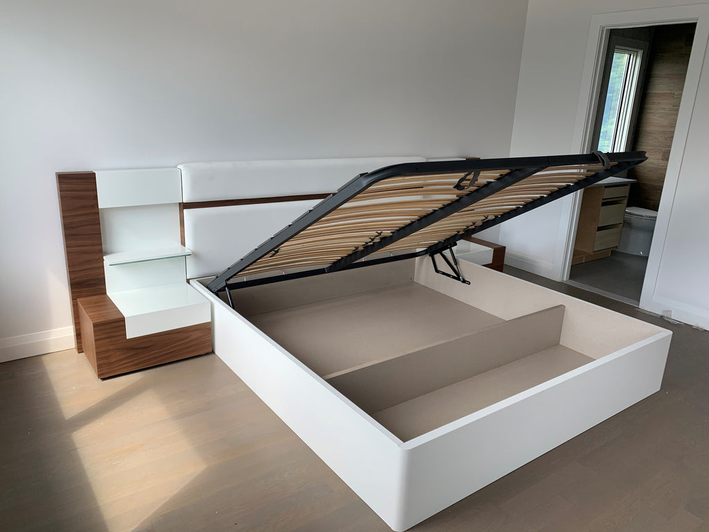 EF - MAR KING BED WITH NIGHT STANDS