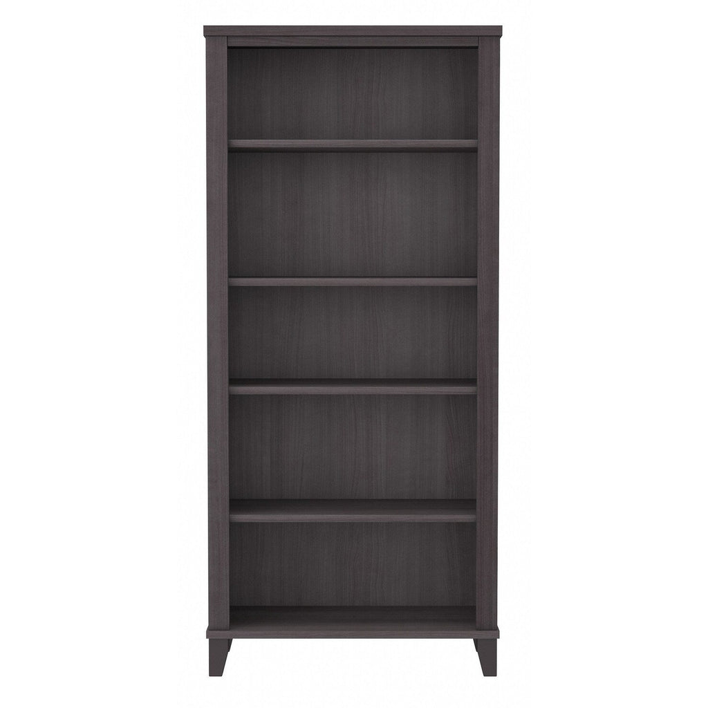 Bush Furniture Somerset Tall 5 Shelf Bookcase with Adjustable Shelves