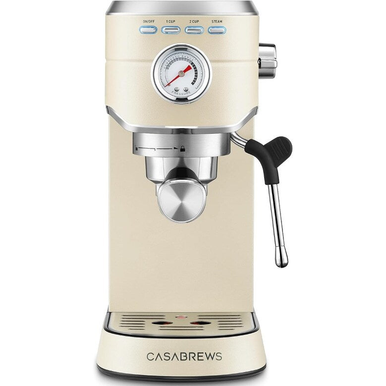 CASABREWS CM5418 Espresso Machine 20 Bar with Milk Frothing Steam Wand
