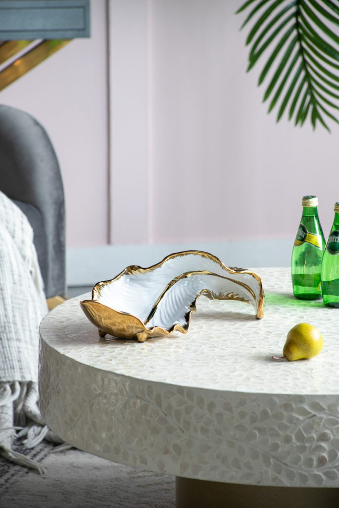 AB - CERAMIC TABLE LEAF