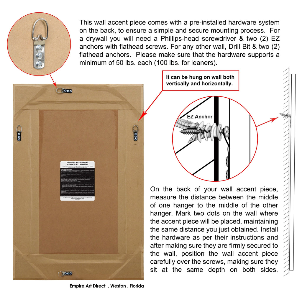 Champagne Bead Beveled Rectangular Wall Mirror - Clear