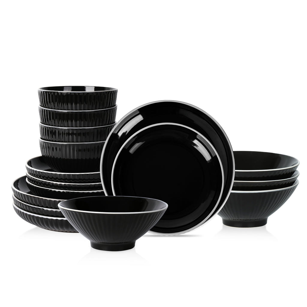 Christian Siriano Lustra Stoneware Dinnerware Set