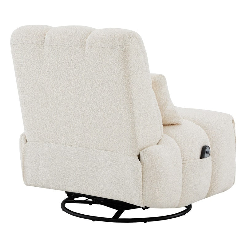 Cole Power Recliner Chair Swivel Glider with Lumbar Support