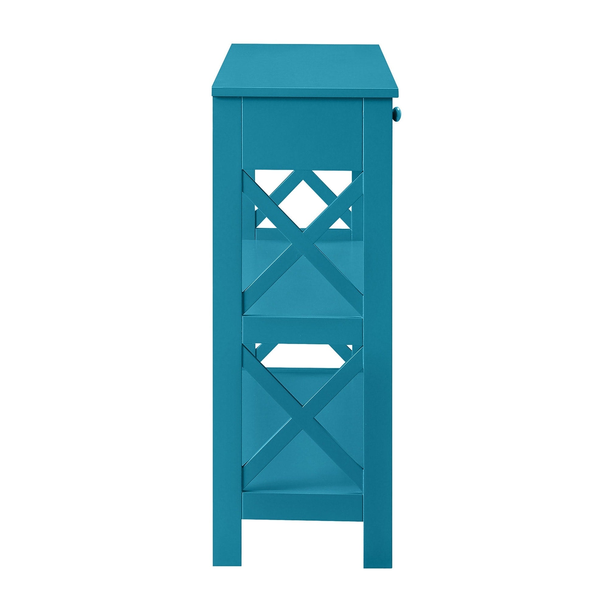 Convenience Concepts Oxford 1 Drawer Console Table with Shelves