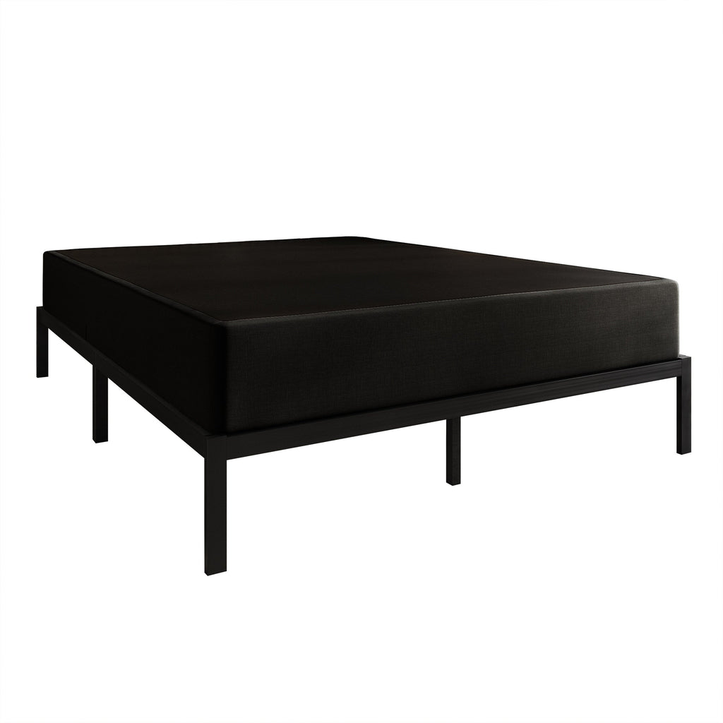 CraftPorch Upholstered Linen Metal Box Spring