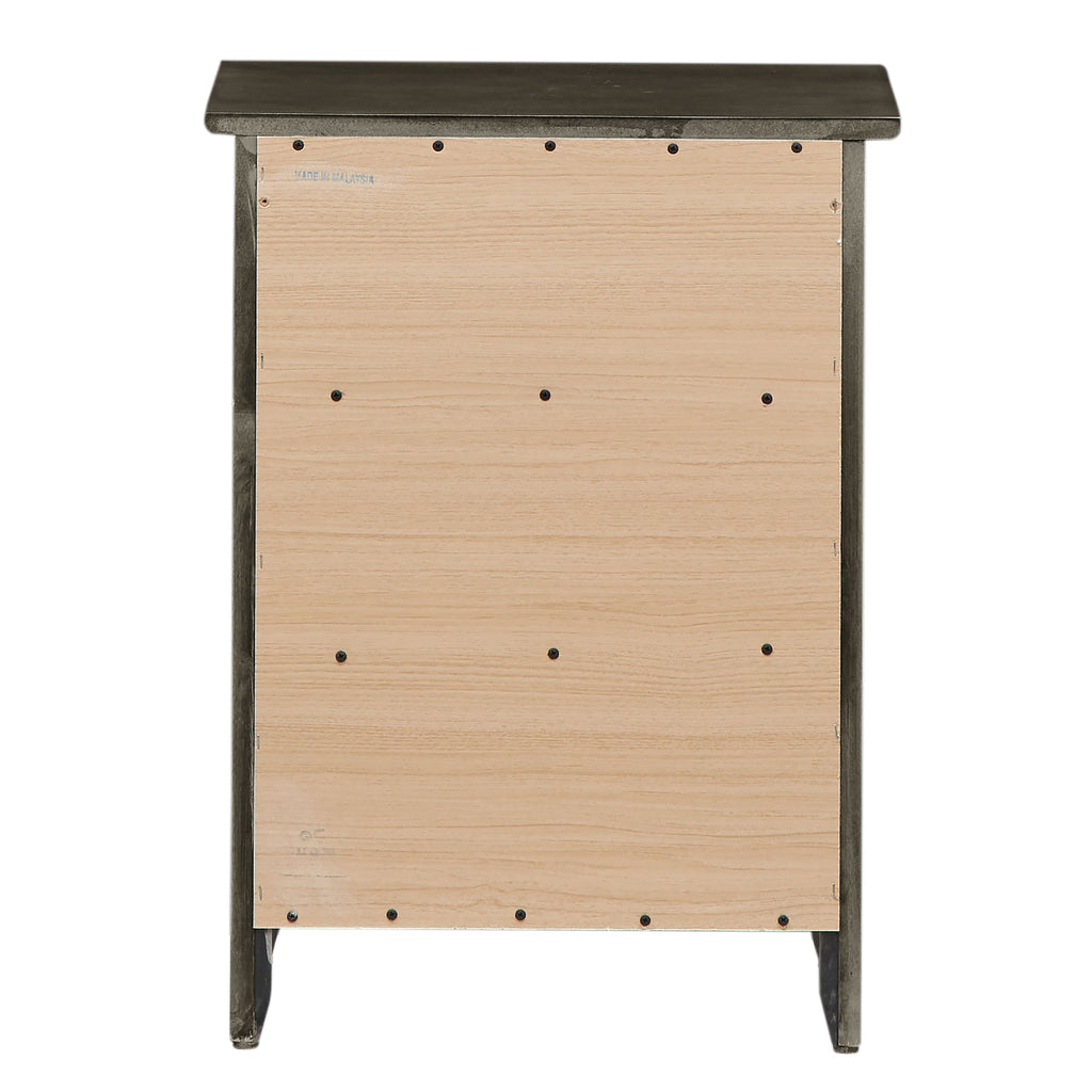 Daniel 3-drawer Transitional Wooden Nightstand