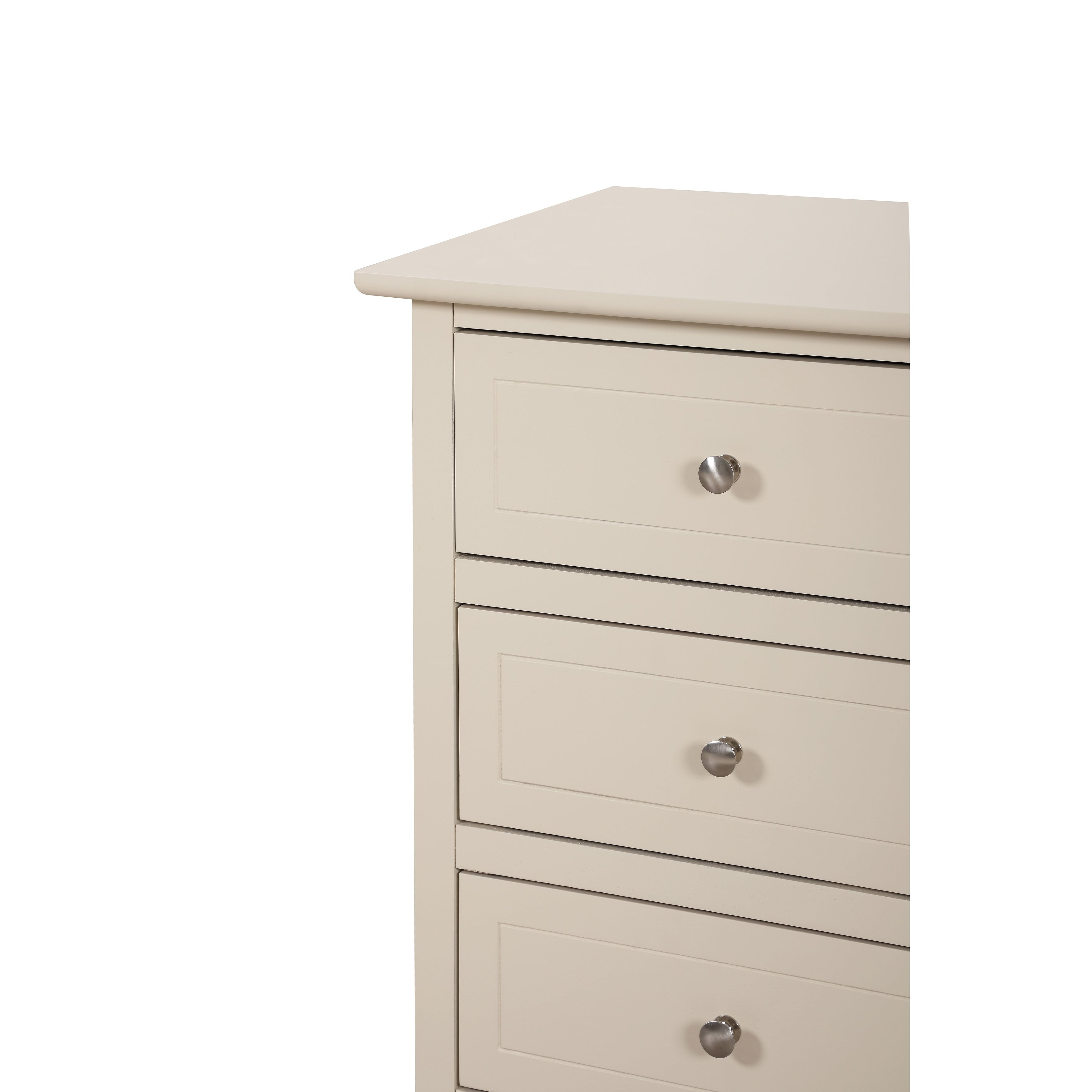 Daniel 3-drawer Transitional Wooden Nightstand
