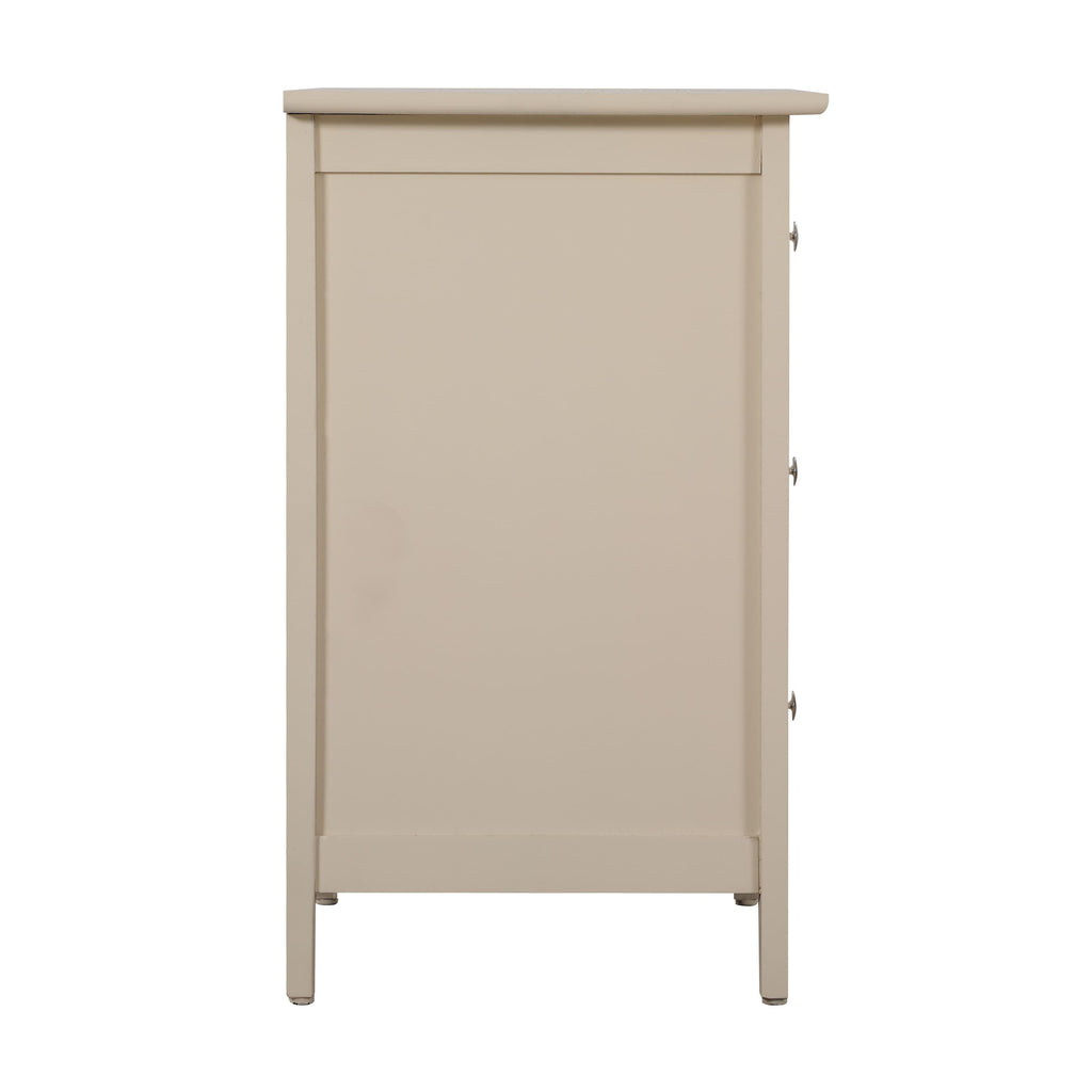 Daniel 3-drawer Transitional Wooden Nightstand