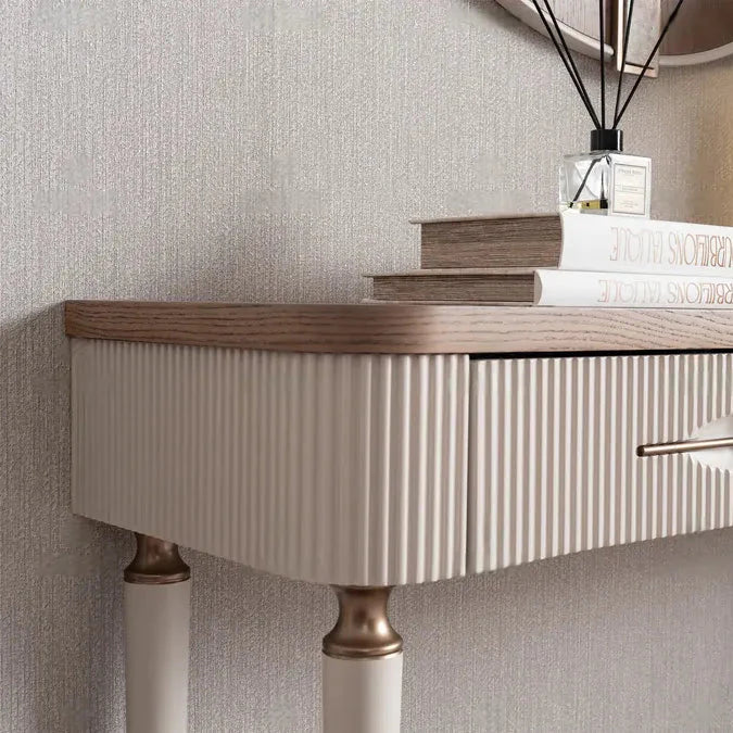 GB - ECRUE CONSOLE TABLE
