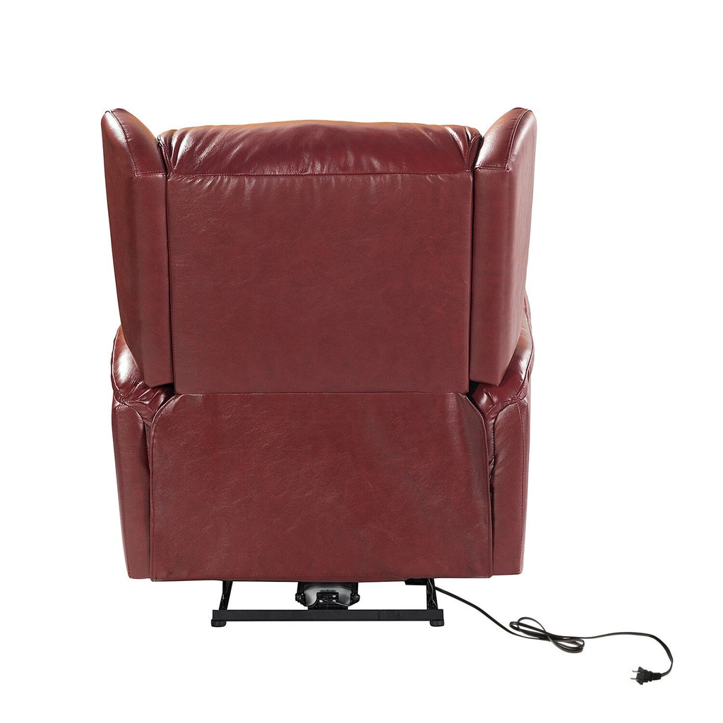 Eduardo Genuine Leather Power Recliner with USB Port Set of 2