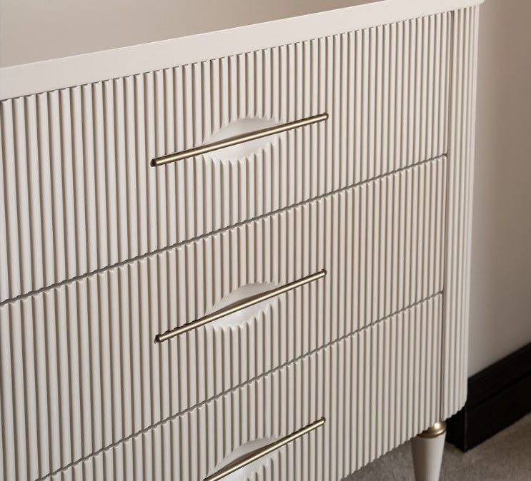 GB - ECRUE DRESSER & MIRROR