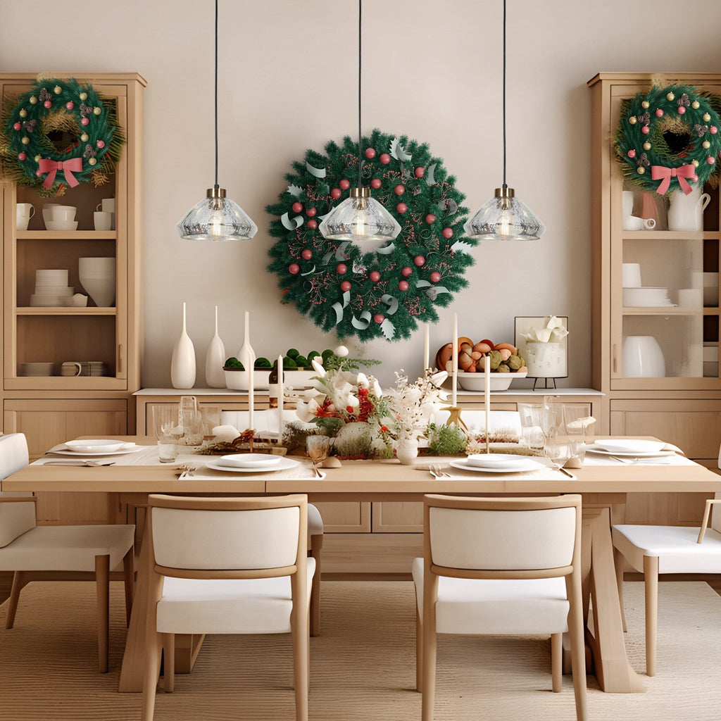 Flyn Modern 1-Light Mercury Glass Kitchen Island Pendant Lights