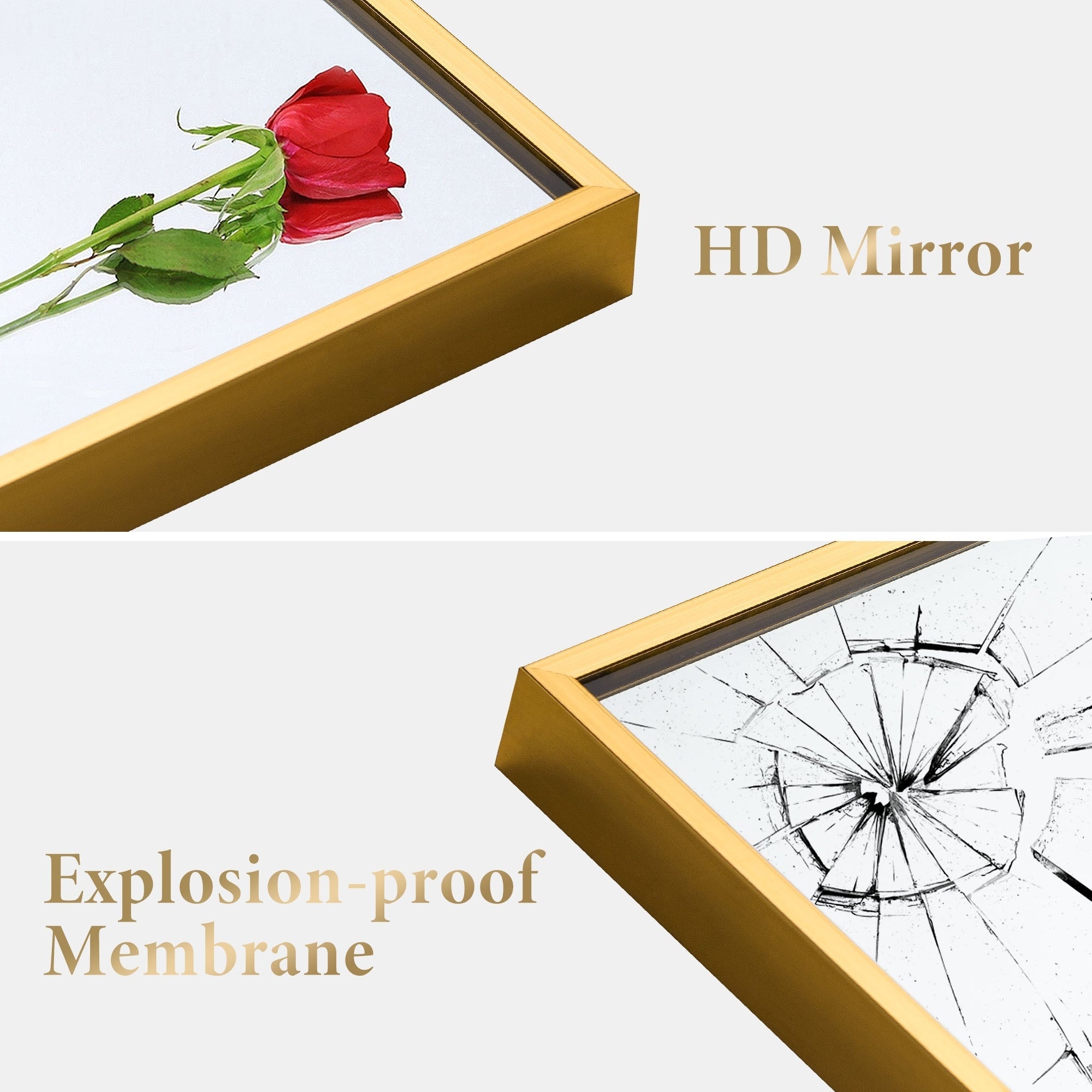 Full Length Mirror Large Wall Mounted Mirror Full Body Mirror