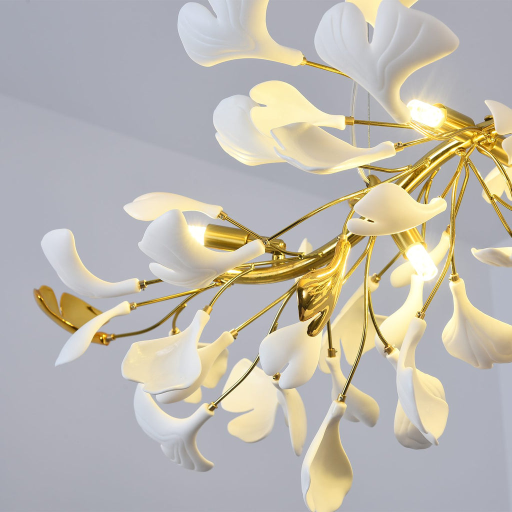 CR - TREE PETAL CHANDELIER