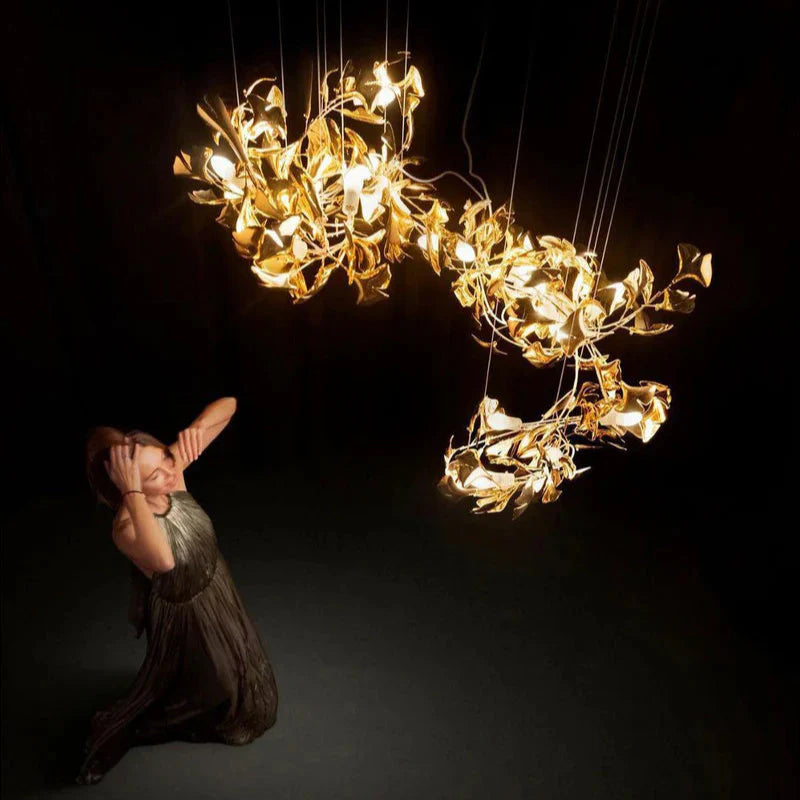 CR - TREE PETAL CHANDELIER