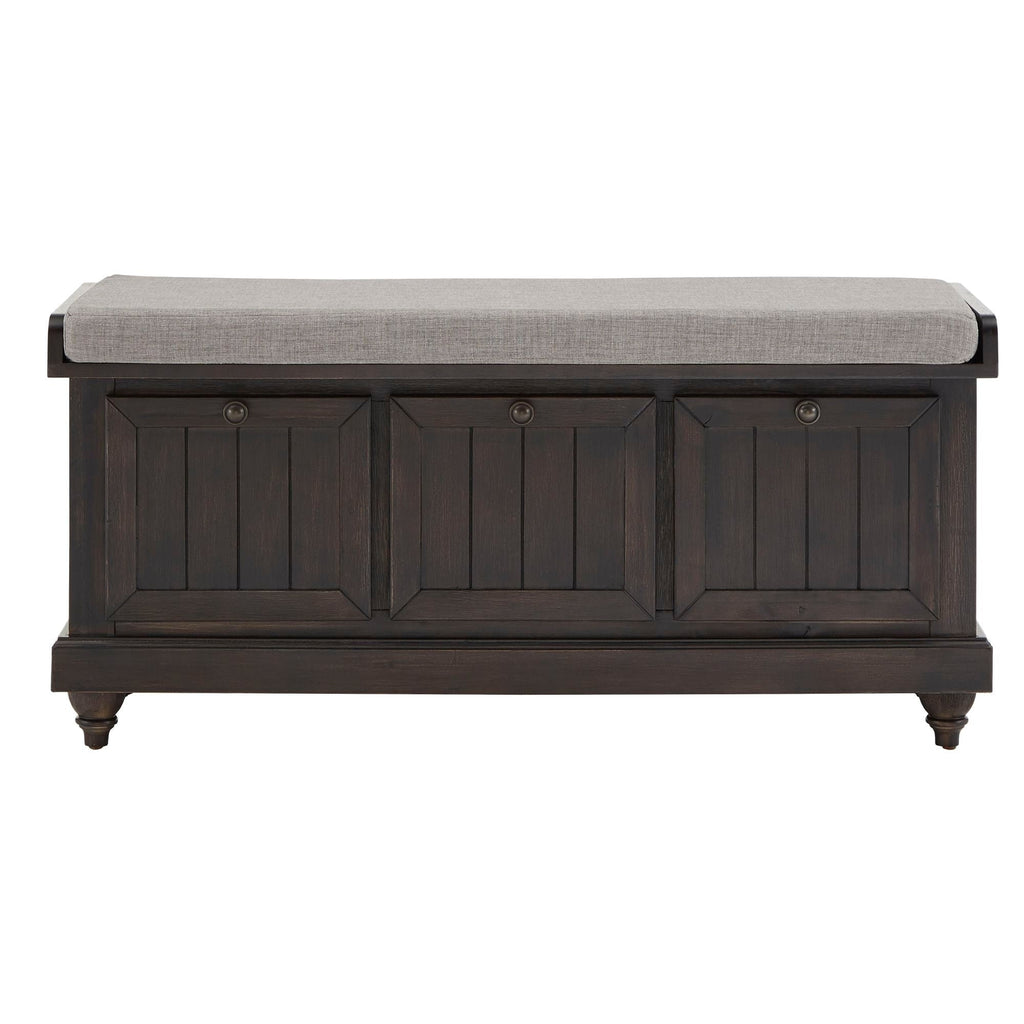 Granger Storage Bench with Linen Seat Cushion by iNSPIRE Q Classic
