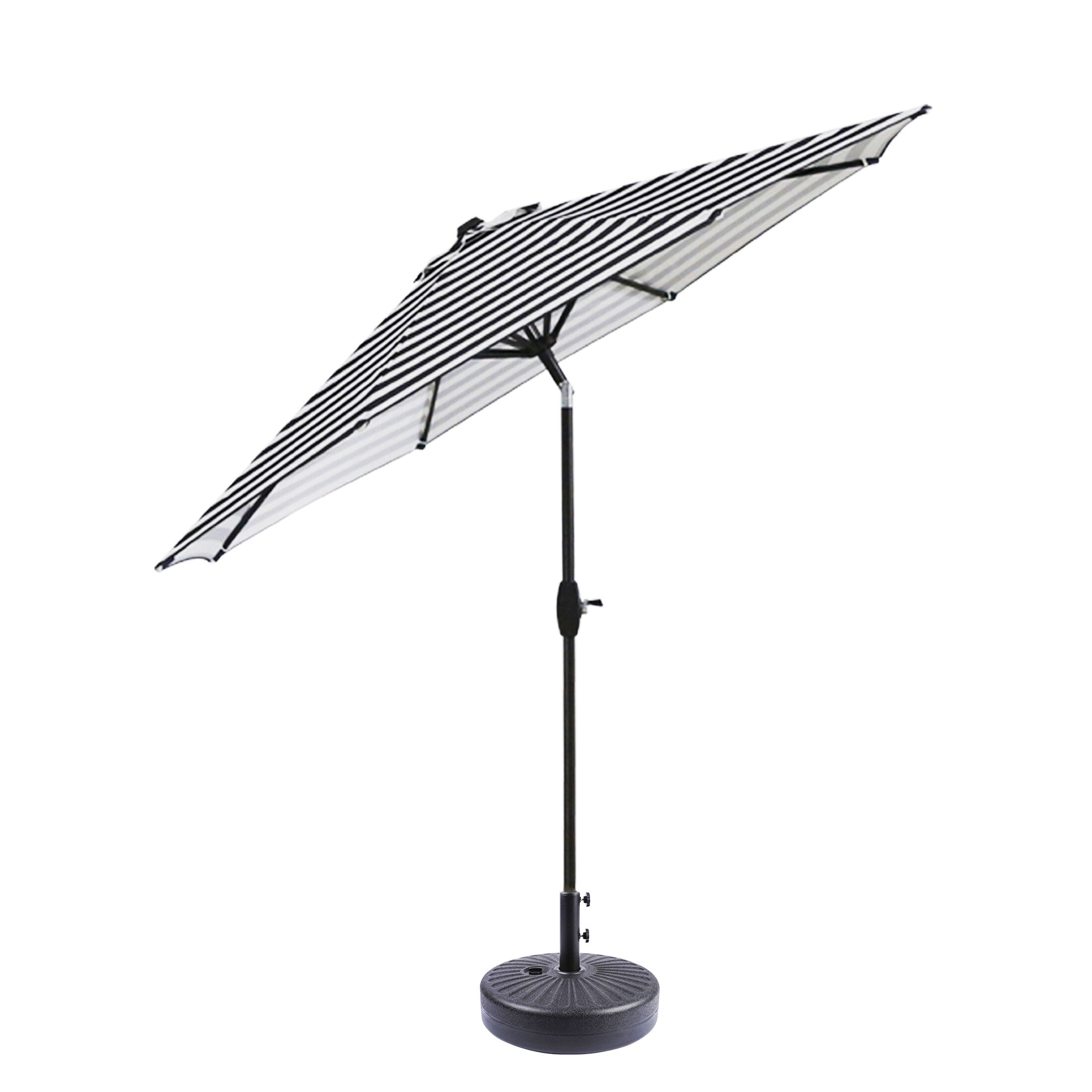 Holme 9-foot Patio Umbrella and Base Stand
