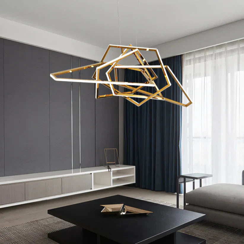 CR -  INTERTWINED CHANDELIER