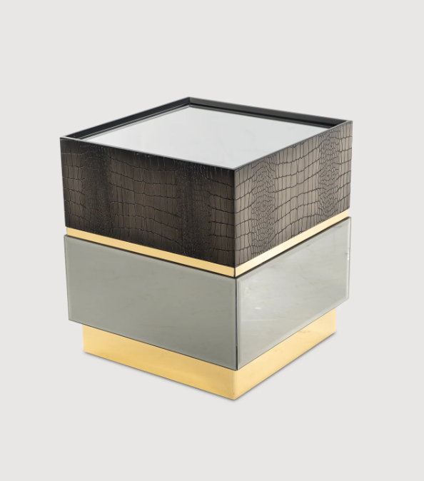 FF - IMPERIAL CROC SIDE TABLE