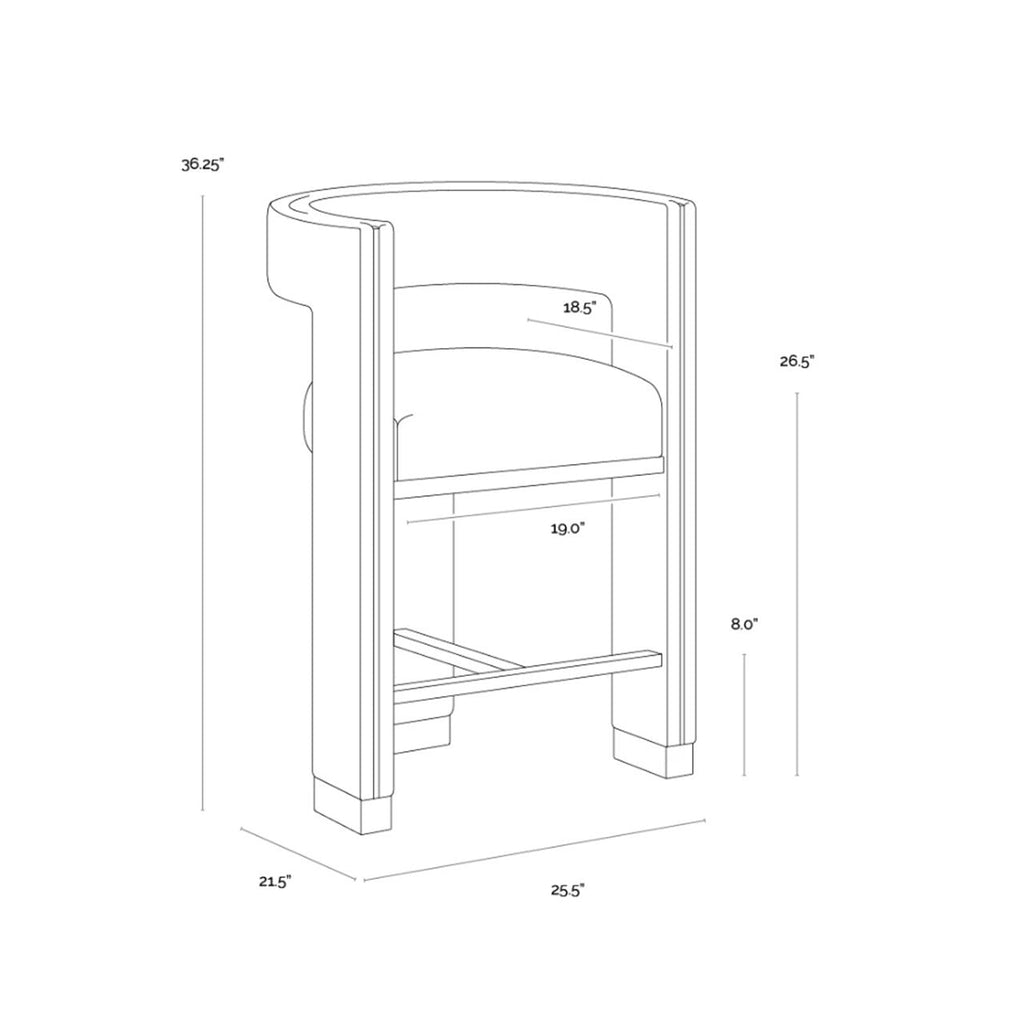 SP - ADAMINA COUNTER STOOL
