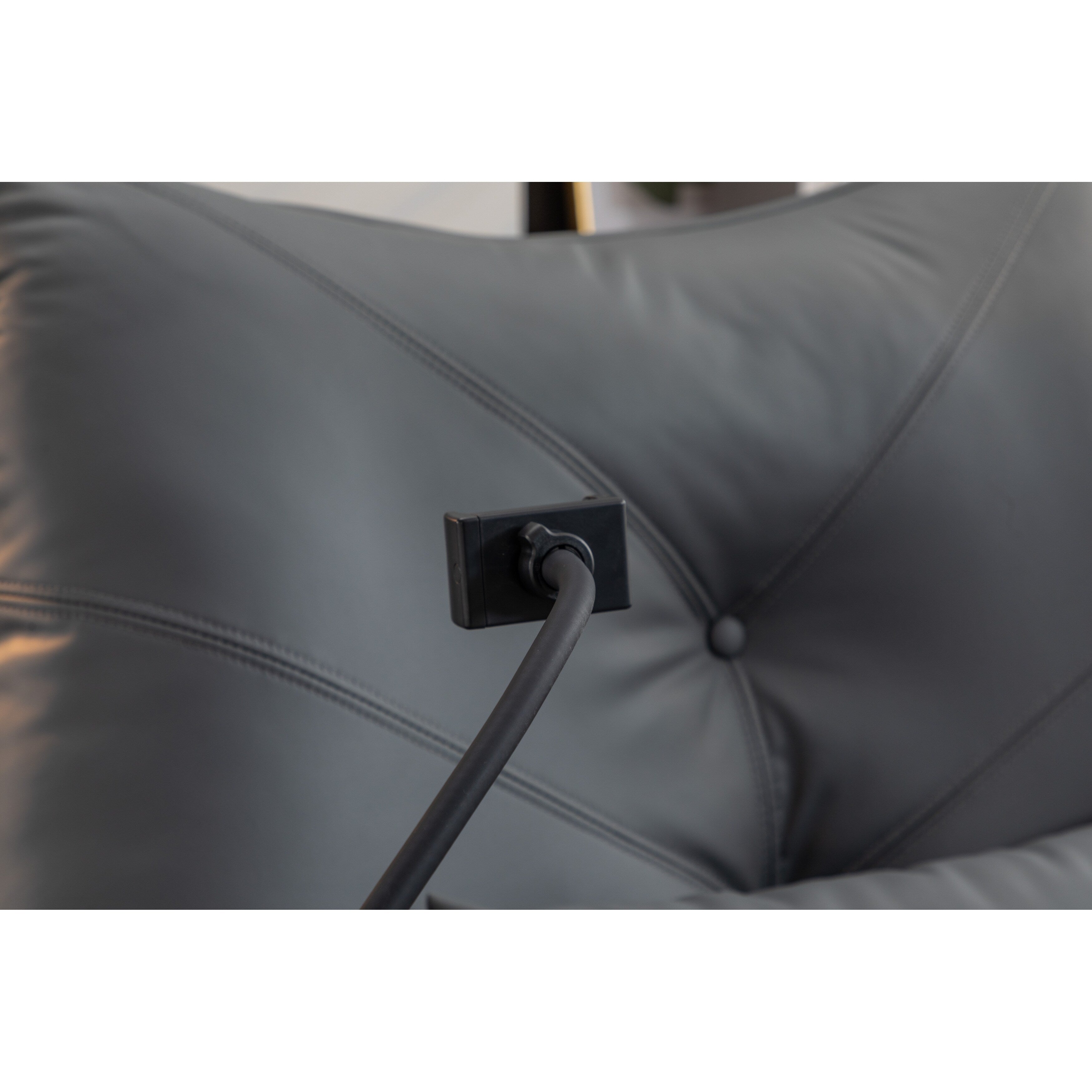 Swivel Glider Power Recliner with Bluetooth Speakers, Phone Holder, USB and Type-C Charging Ports, Hidden Arm Storage