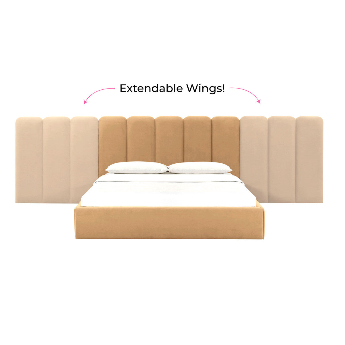 TV - PALANI BED w/ WINGS