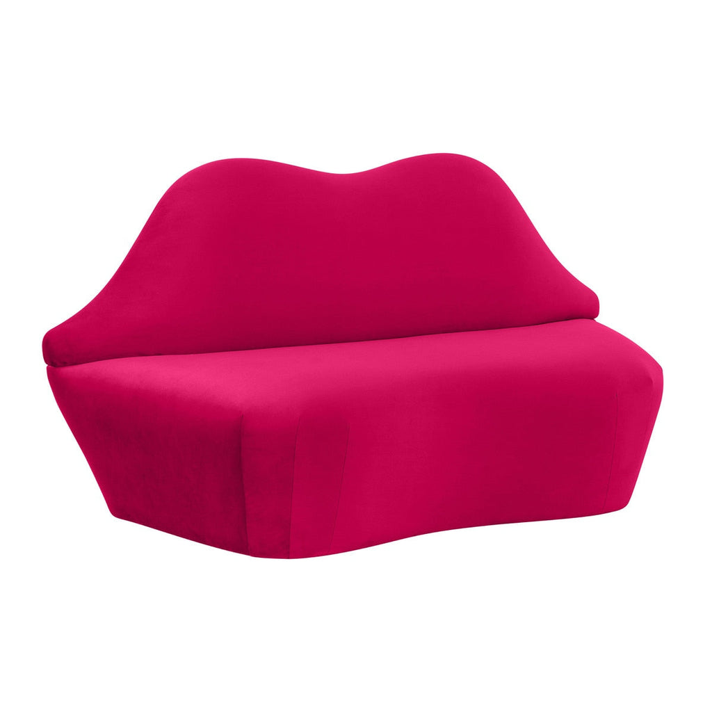 TV-Lips Velvet Settee