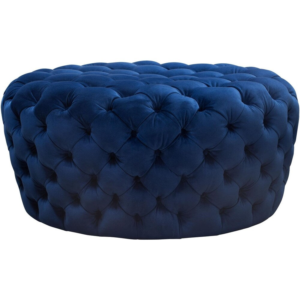 DS - FULLY TUFTED OTTOMAN