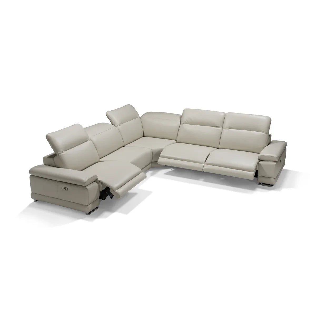 BL - ESCAPE LEATHER RECLINER SECTIONAL