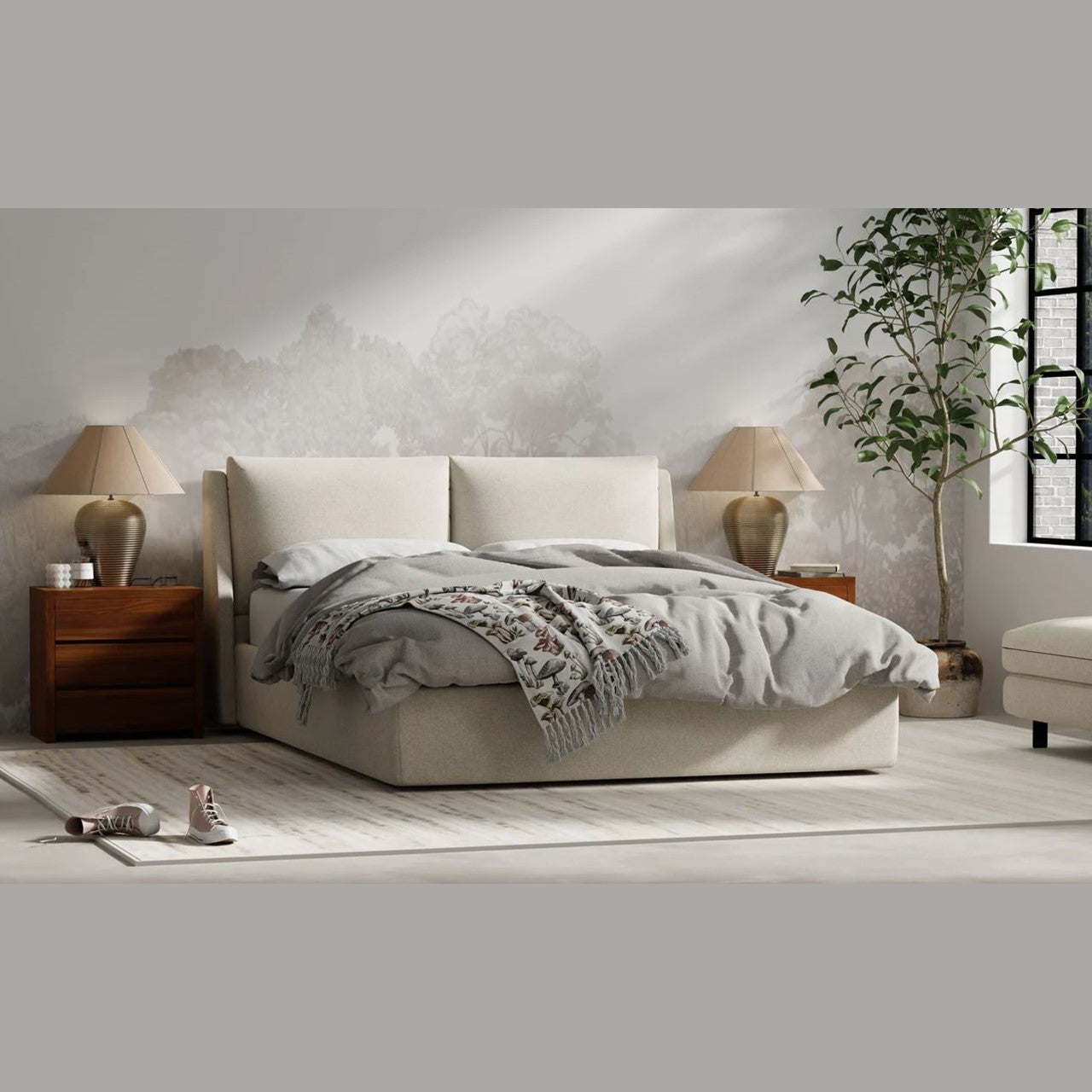 MB - CONTINENTAL STORAGE BED